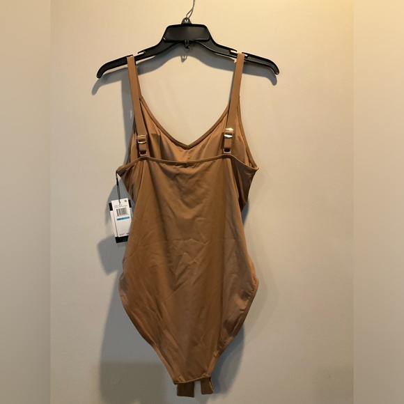 NWT l Nicole Miller l XL l One Piece | Tie Front | - Picture 3 of 8